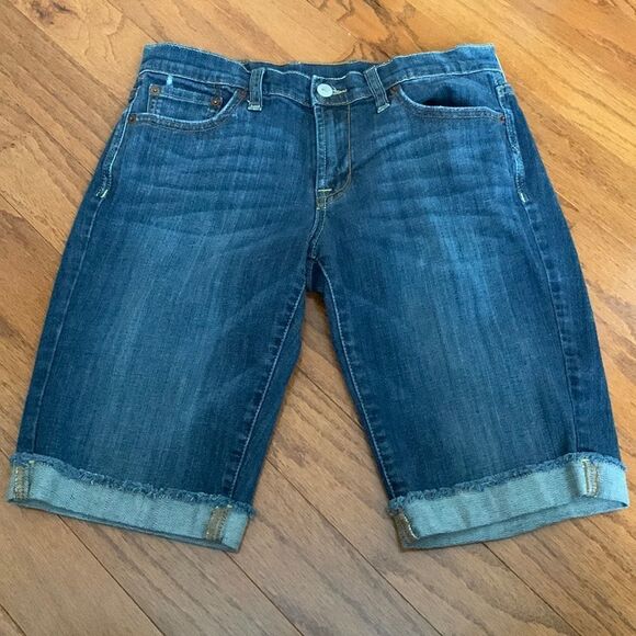 Lucky Brand size 4/27 Bermuda Denim shorts - Picture 1 of 10